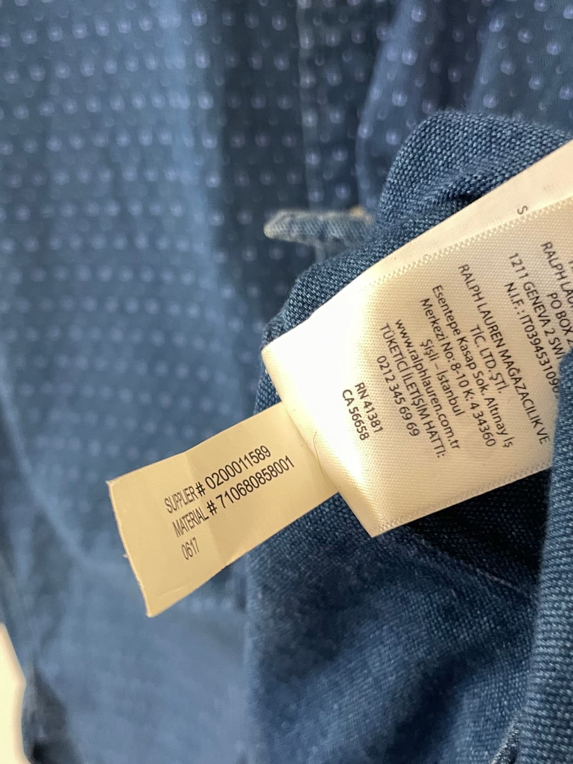 폴로 인디고 옥스포드 셔츠  상품이미지7