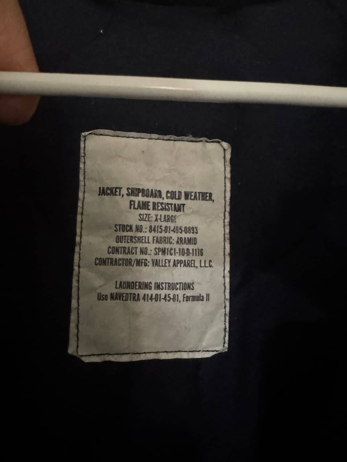USN 미해군 쉽보드 자켓 / 파카 (XL) 상품이미지9