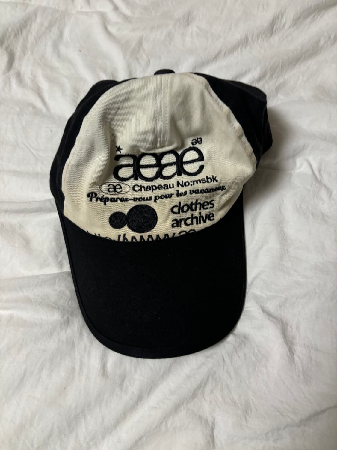 에이에이 Web Logo Mesh Cap [Black] 상품이미지1