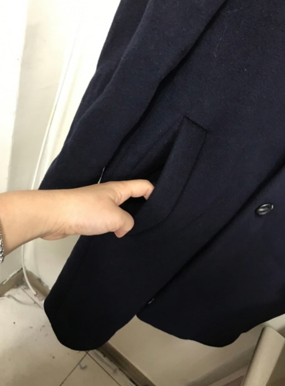 GUESS 게스 남성 울코트 상품이미지5