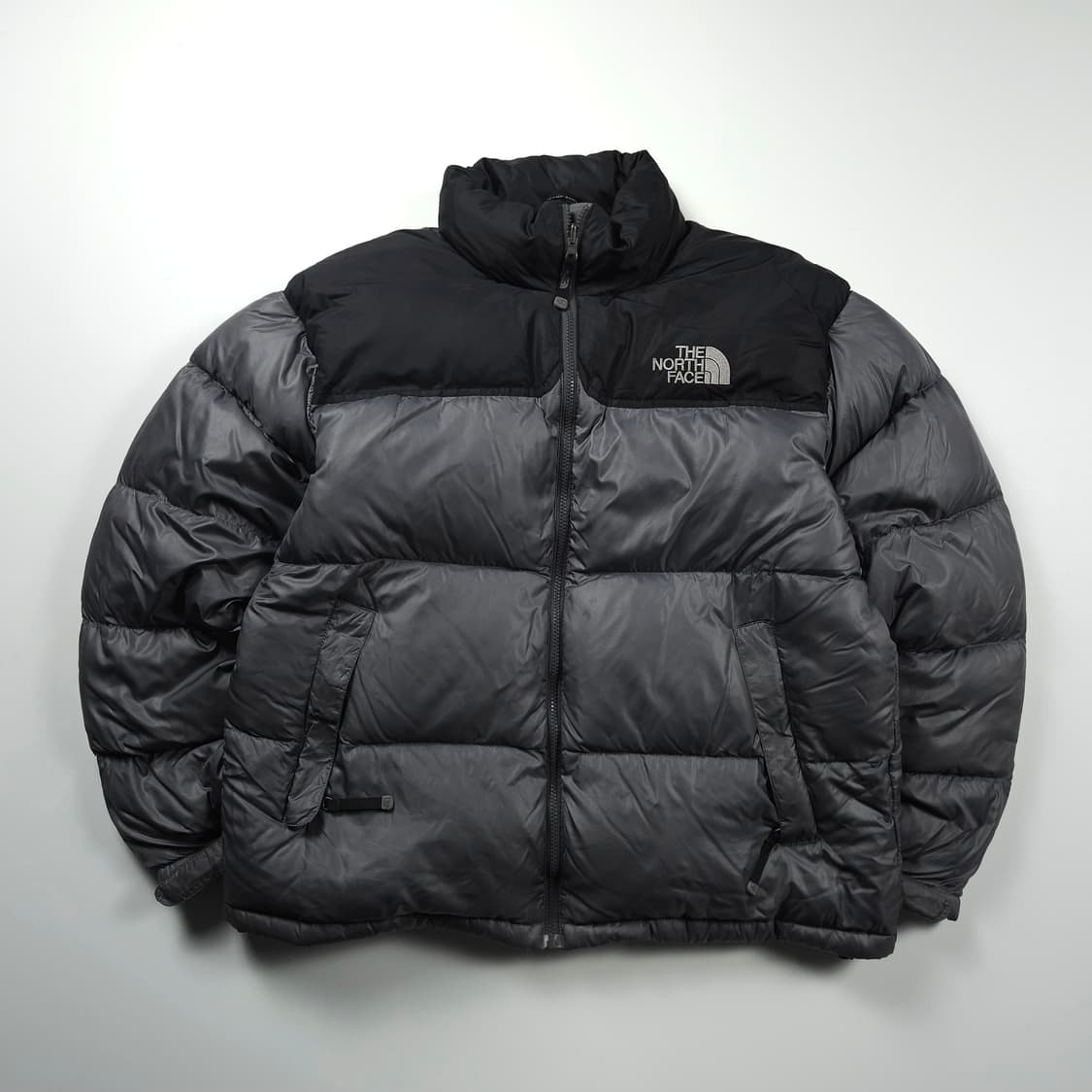 노스페이스 눕시 다운 푸퍼 패딩 그레이 (XL) 상품이미지1