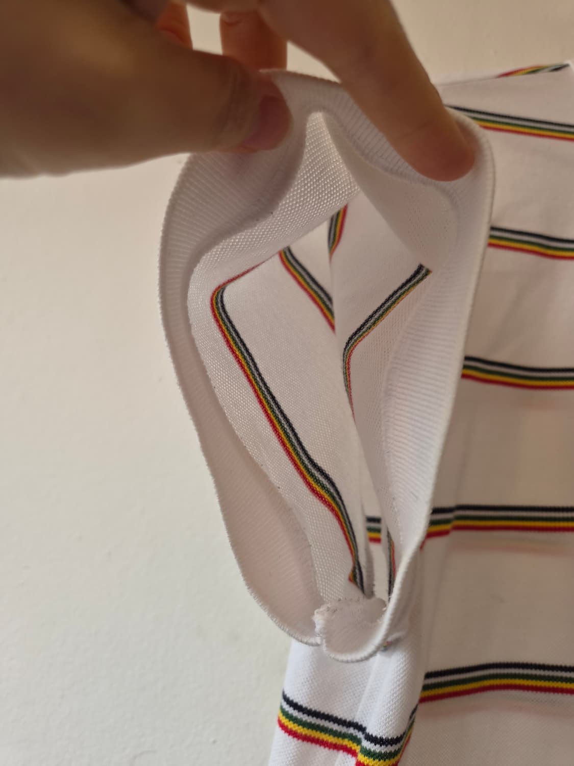 라코스테 남성 레인보우반팔카라PK티셔츠 110사이즈 상품이미지5