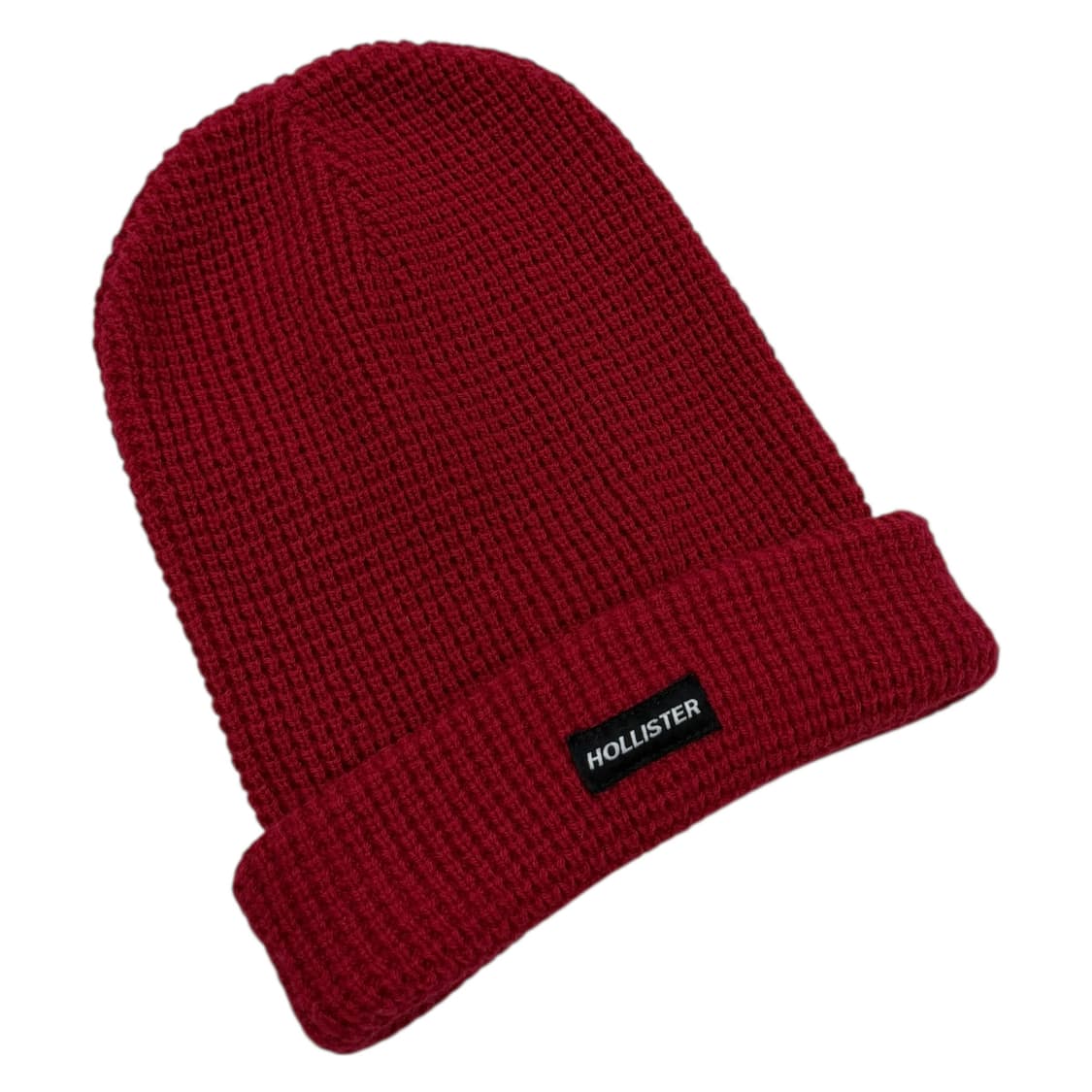 홀리스터 와플 Y2K 비니 모자 레드 상품이미지2