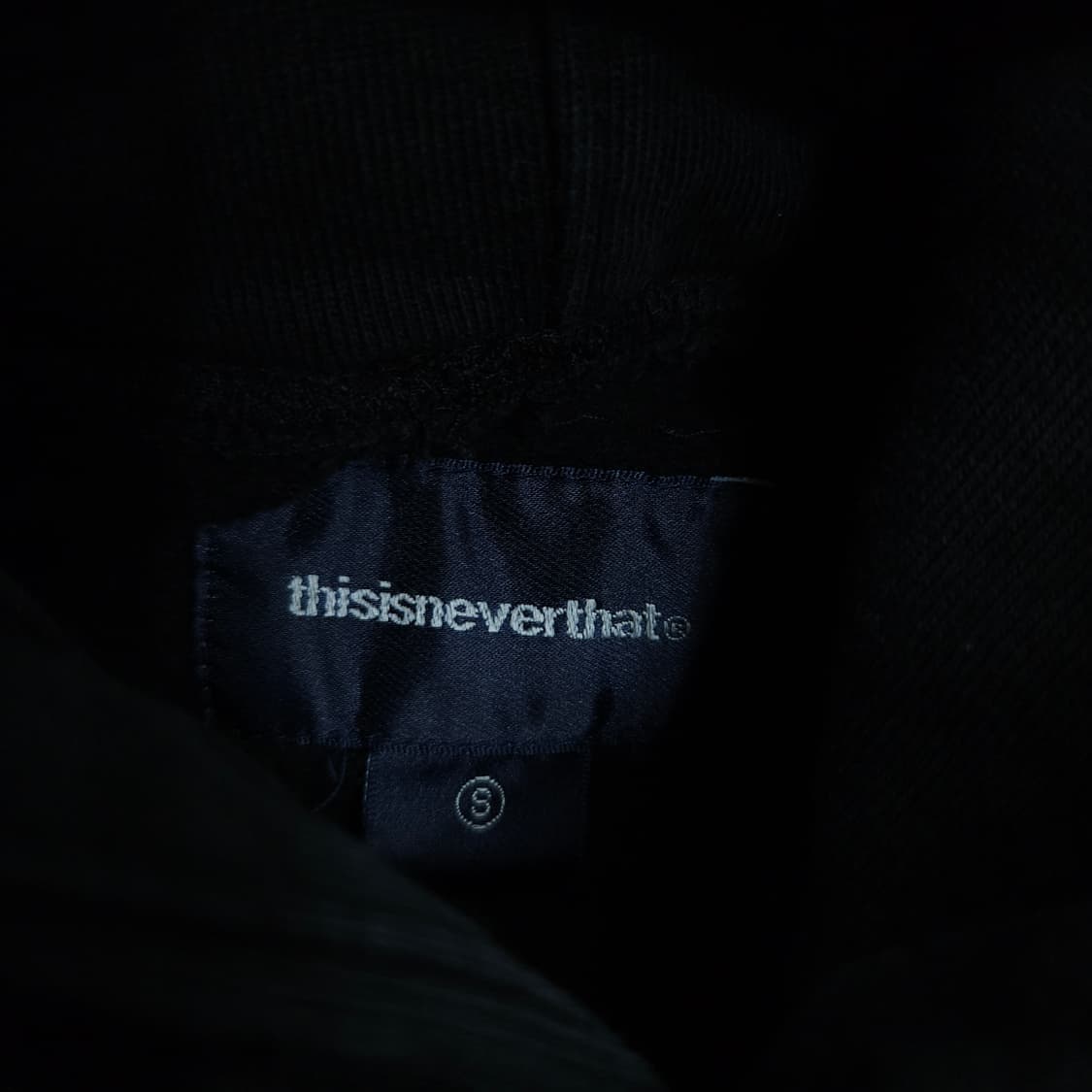 디스이즈네버댓 후드티 S 블랙 상품이미지3