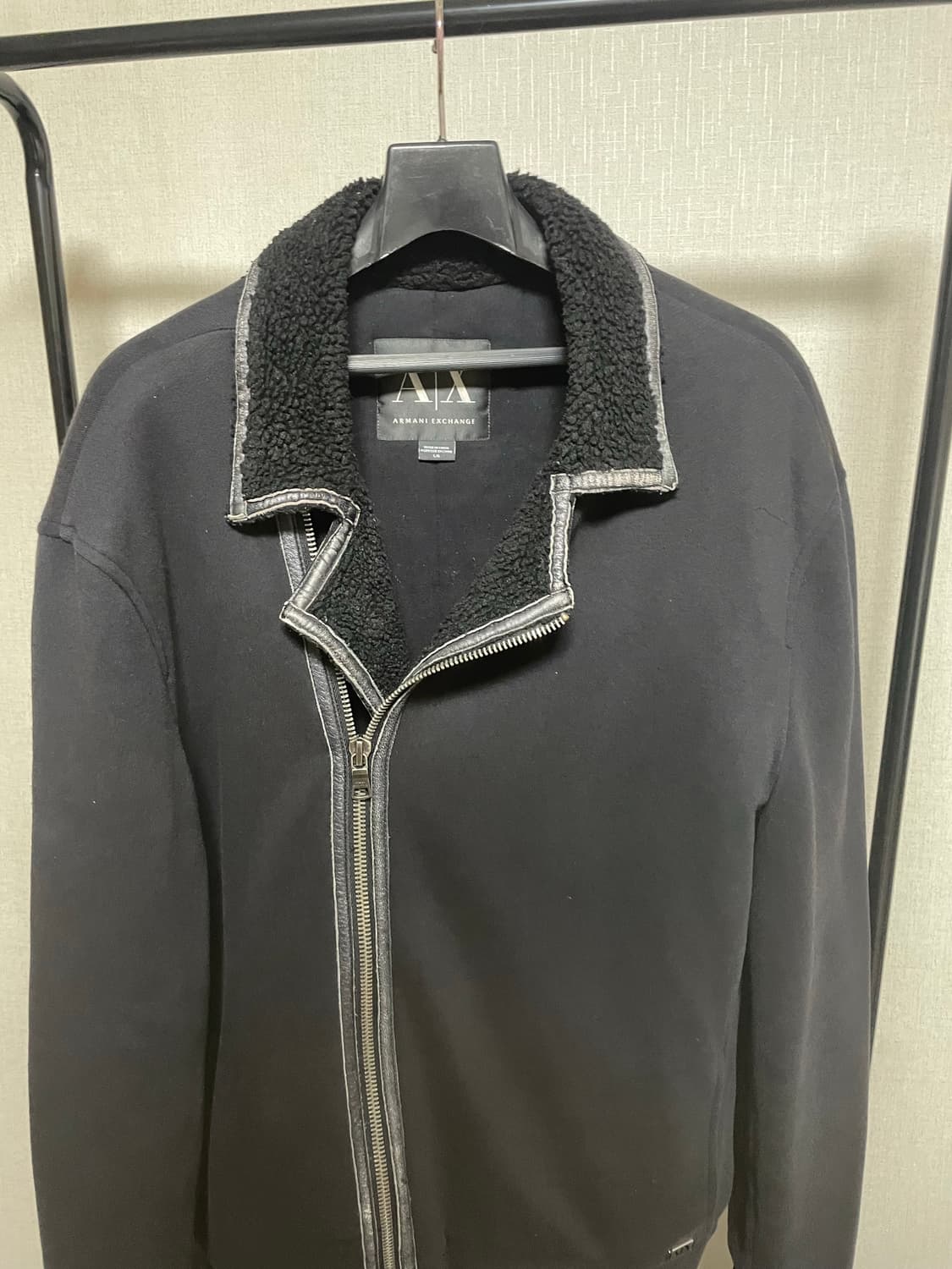아르마니 익스체인지 쉐르파 점퍼 자켓 상품이미지4