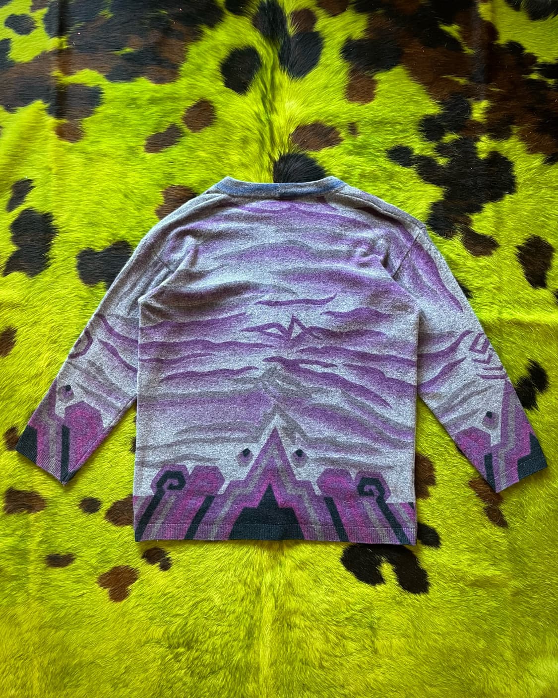 1990s KRIZIA Poi Itlay Angora Cardigan 상품이미지9