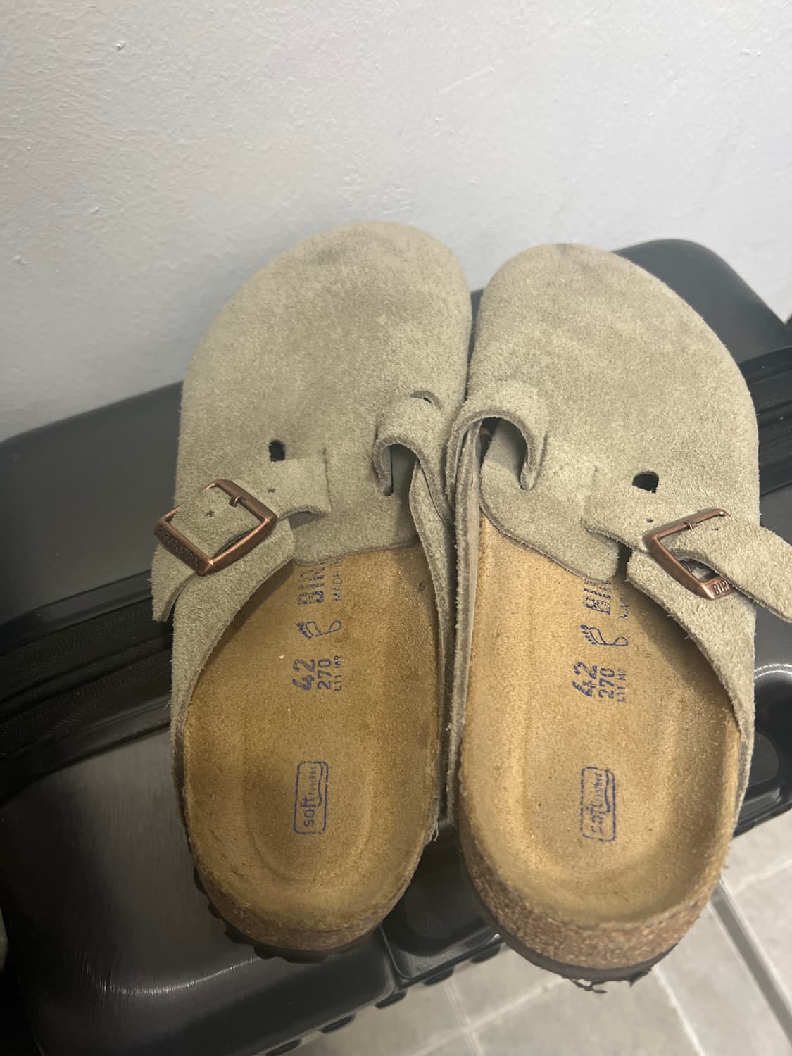 버켄스탁 보스턴 소프트 풋베드 토프 - 레귤러 상품이미지2