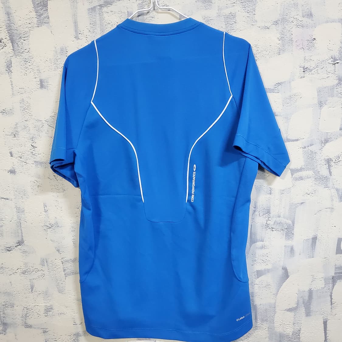 아디다스 기능성 반팔티 블루  상품이미지2