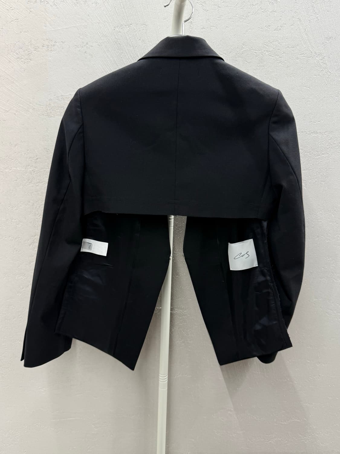 COS 블랙 크롭 자켓 EUR 34 상품이미지3