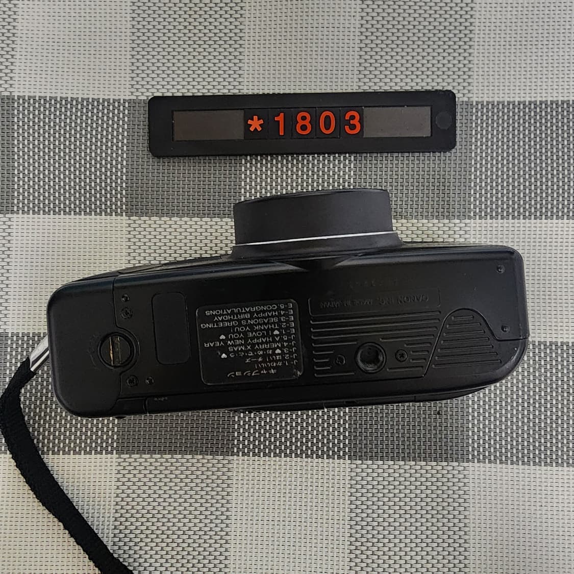 캐논 오토보이 S 파노라마 블랙바디 필름카메라 상품이미지4