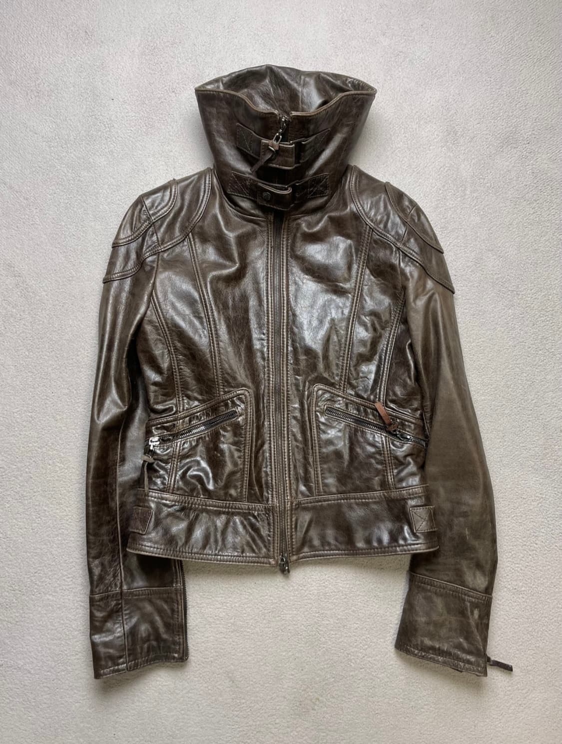 빈티지 가죽자켓 (남성-여성) 상품이미지1