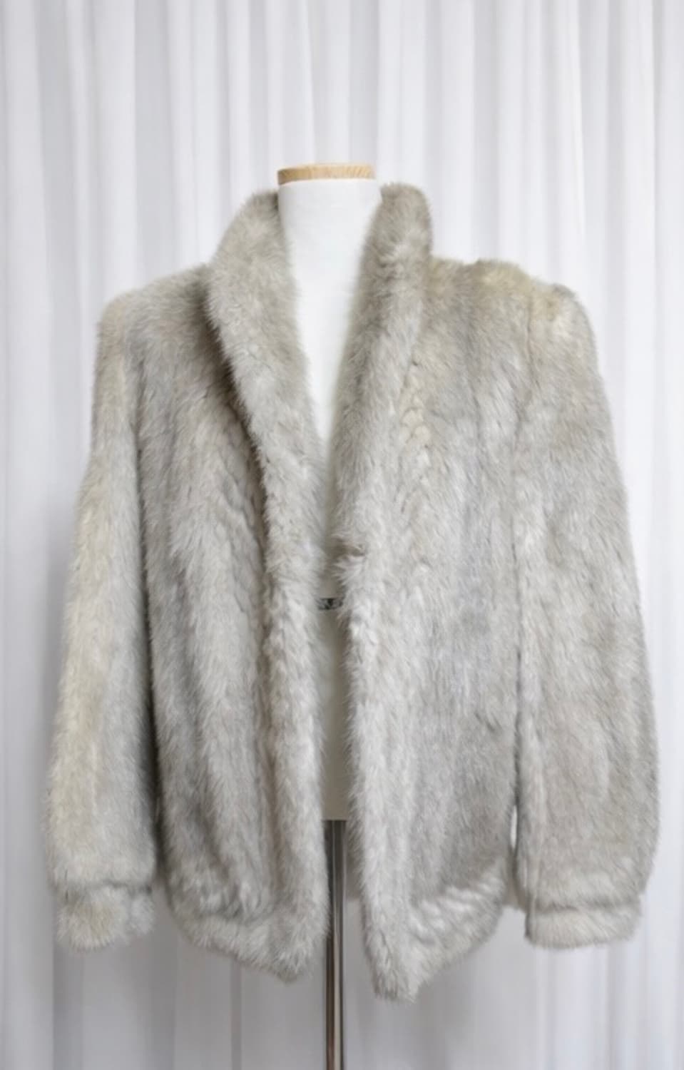 실버 밍크 퍼 자켓 상품이미지3