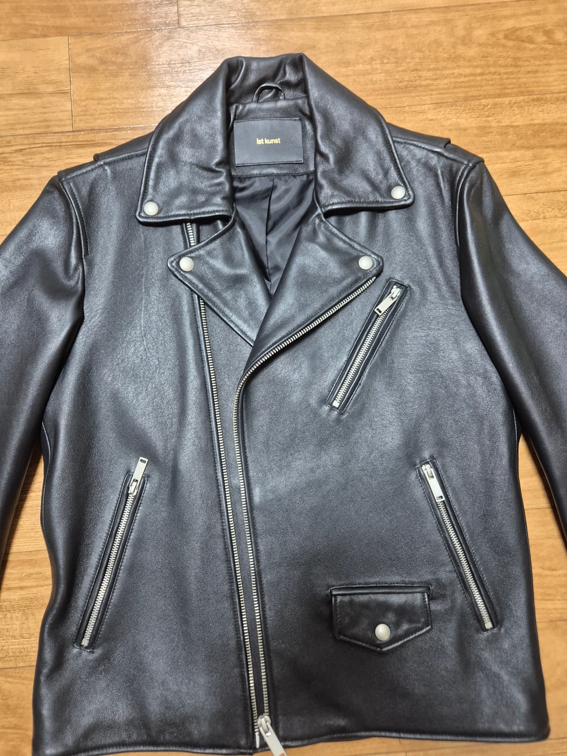 이스트쿤스트 천연양가죽 라이더 가죽자켓 상품이미지3