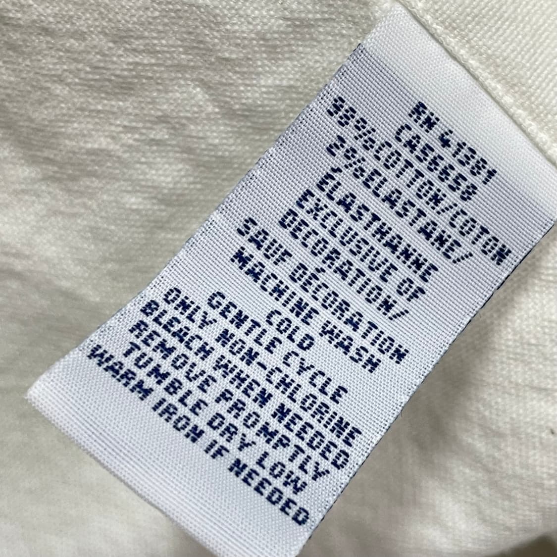 [L] 폴로 랄프로렌 화이트 셔츠 남방 슬림핏 상품이미지3