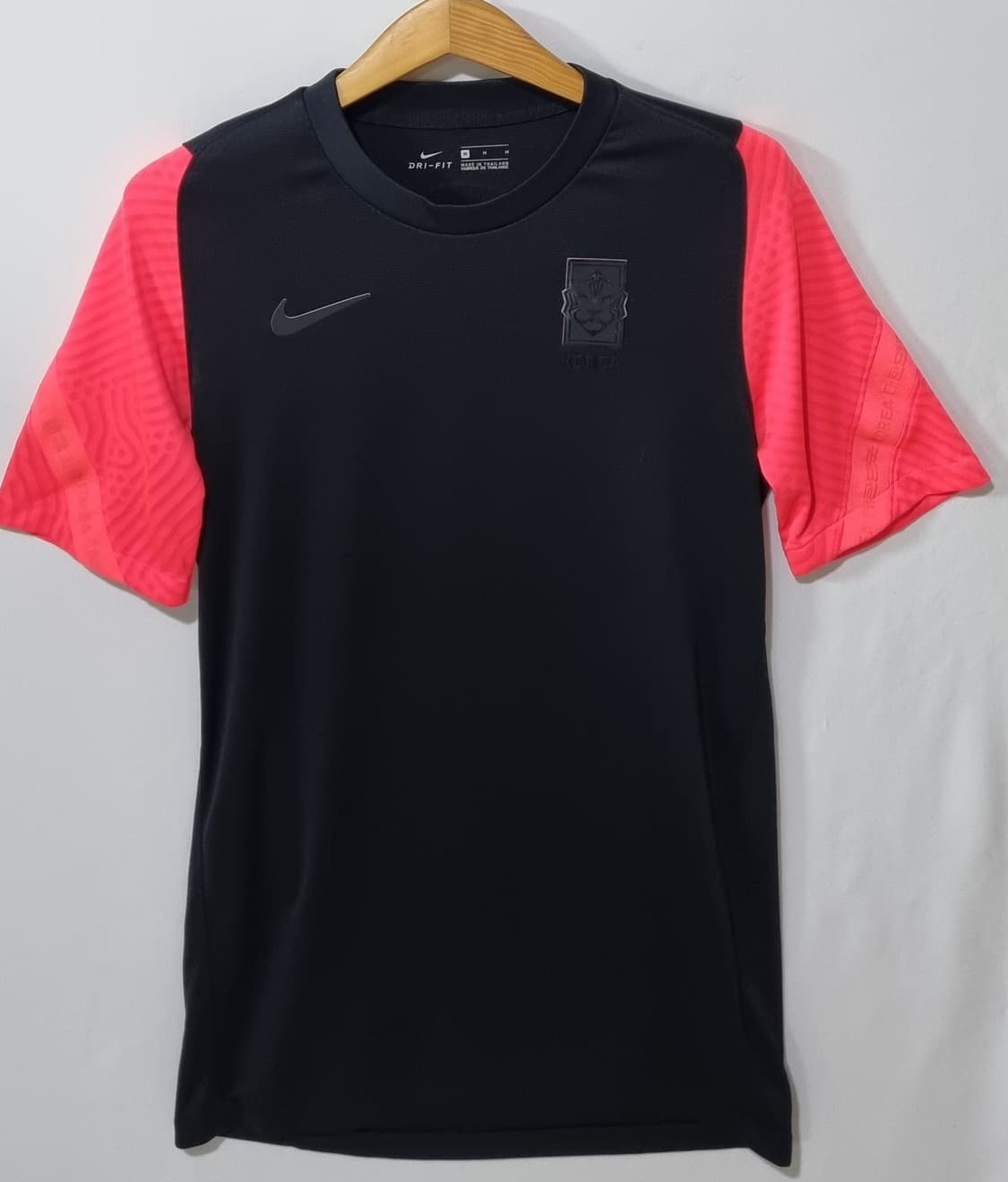 M ) 나이키 블랙 대한민국 국대 기능성 반팔티 상품이미지1