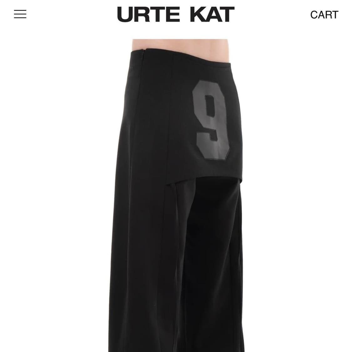 Urte Kat - Women’s Black trousers 상품이미지3