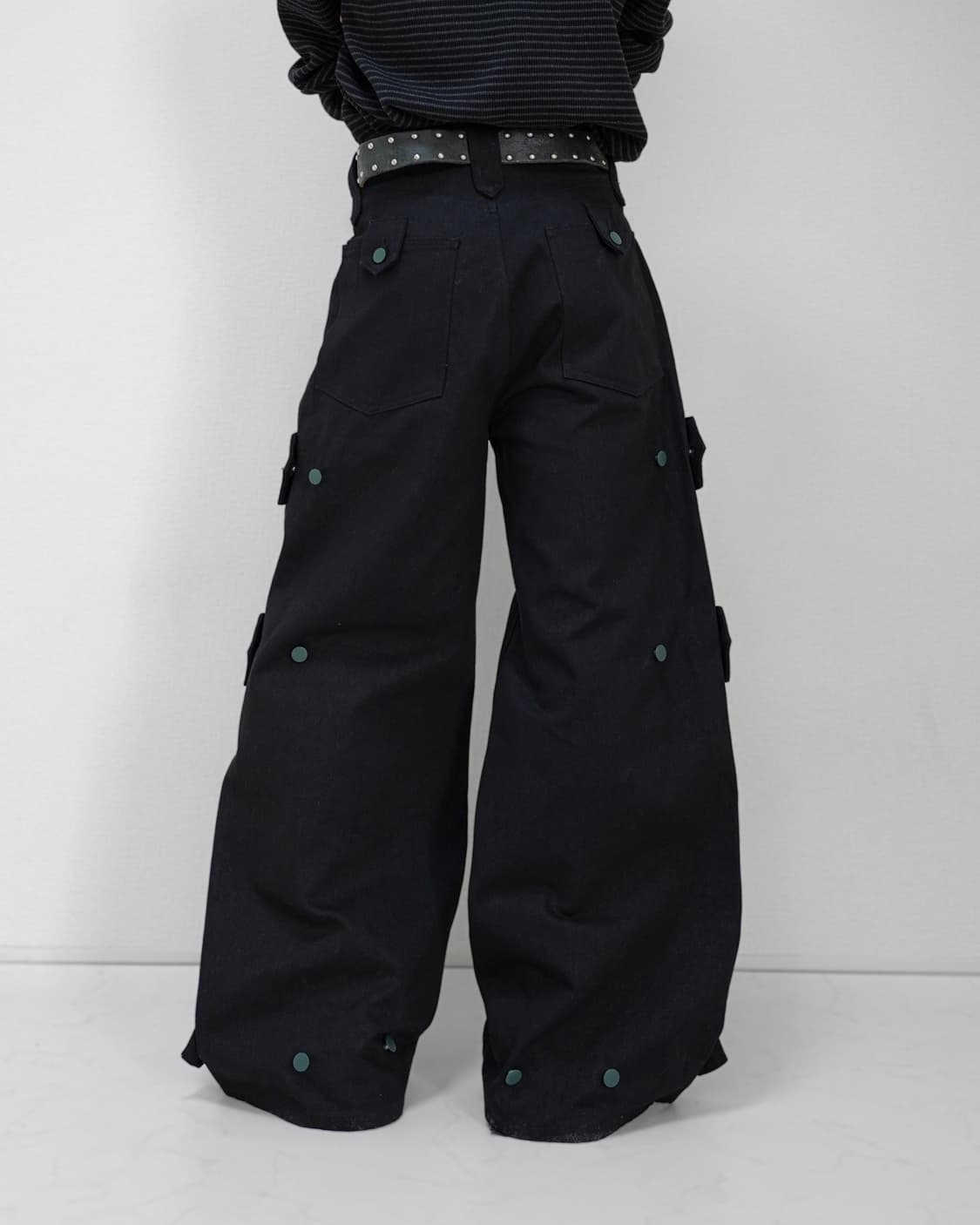 TΣist 4way Side Belt Rigid Denim Pants 상품이미지6