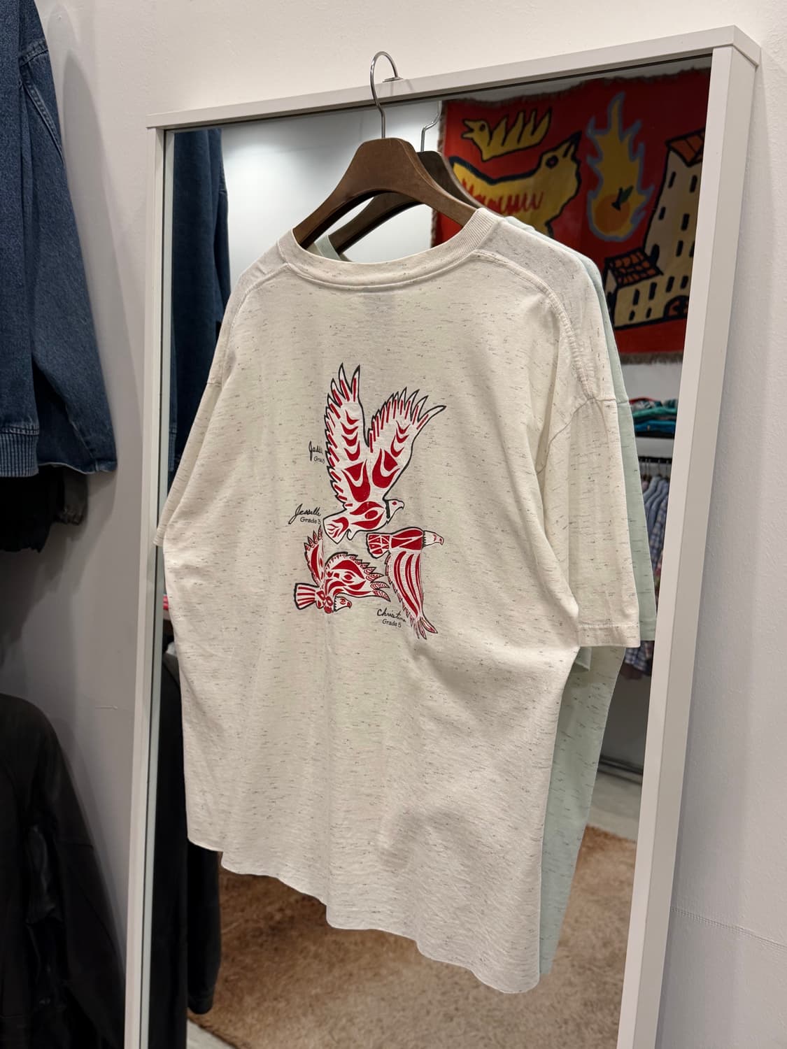90s Oneita 오네이타 컷오프 반팔 티셔츠 (made in USA) 상품이미지5