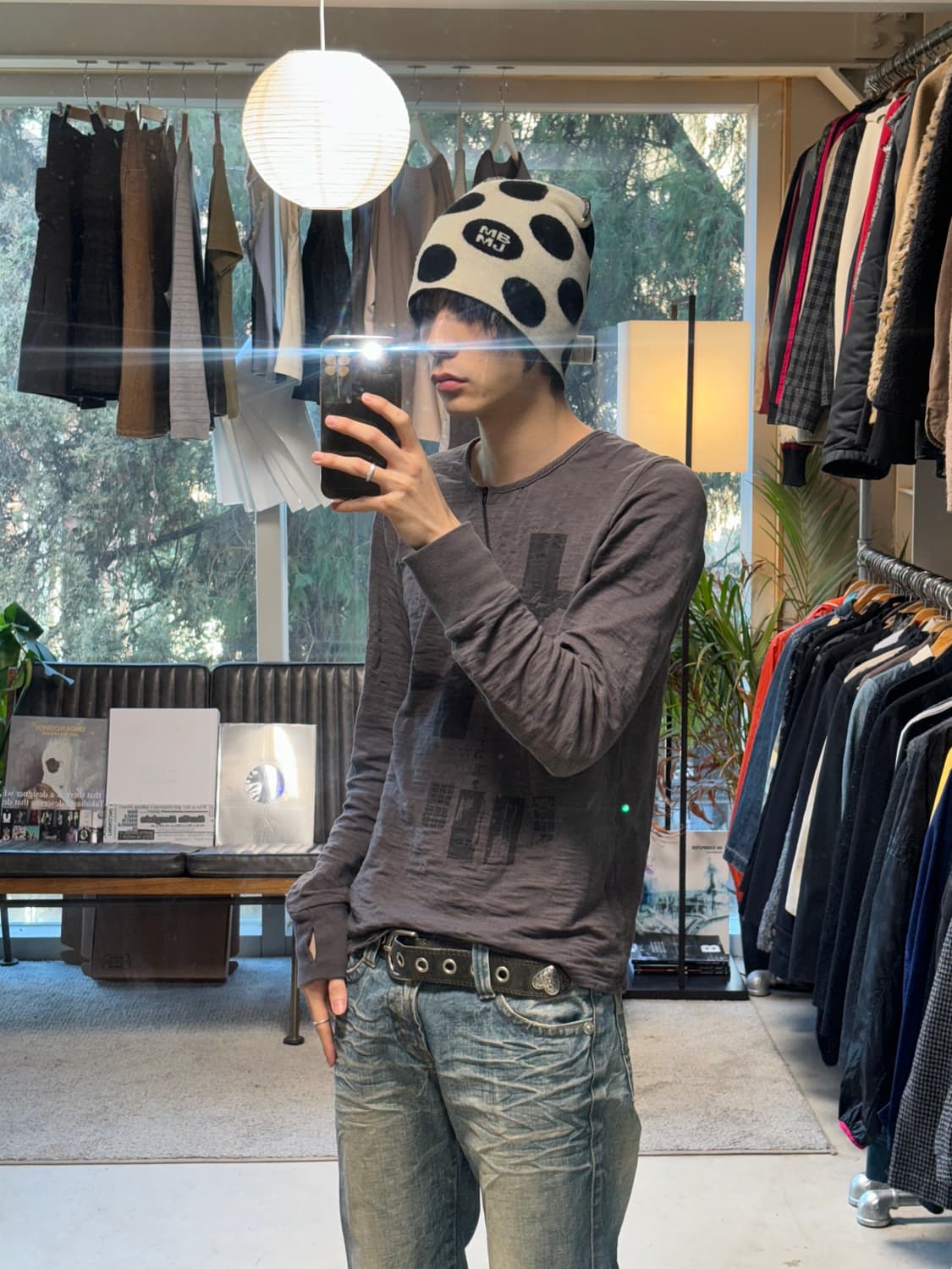 마크 바이 마크 제이콥스 도트 리버서블 비니 상품이미지7