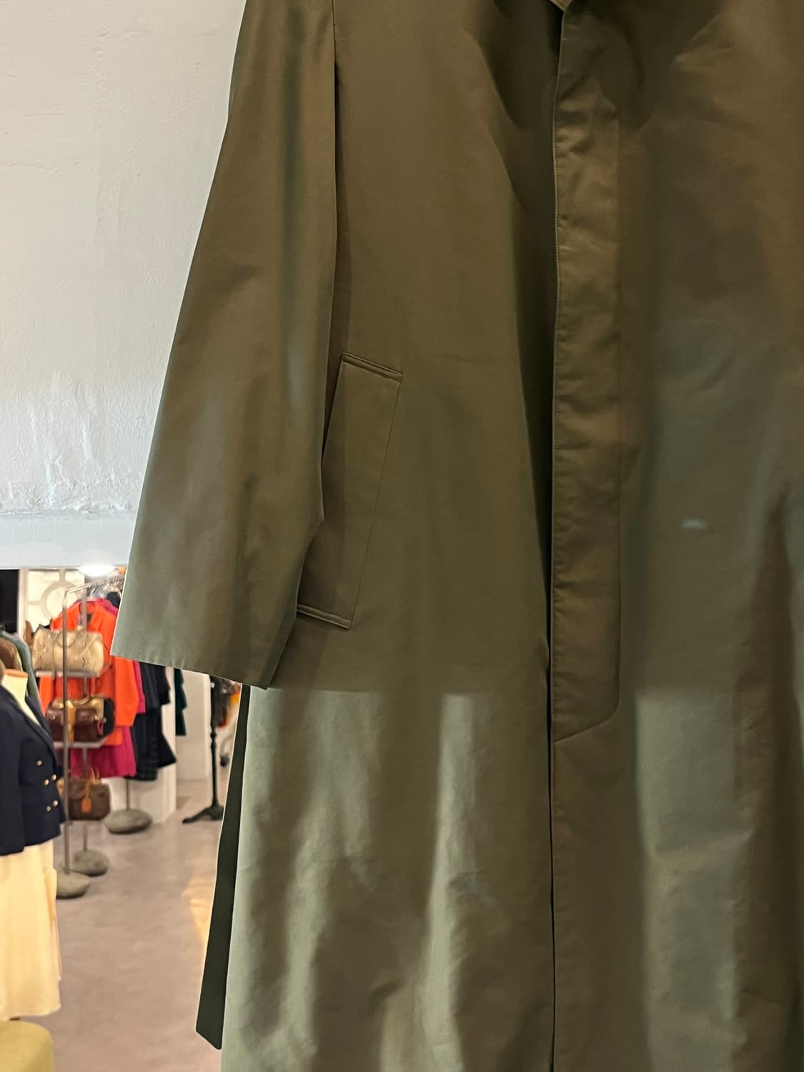 Daks 닥스 클래식 트렌치 코트 카키 56 상품이미지4