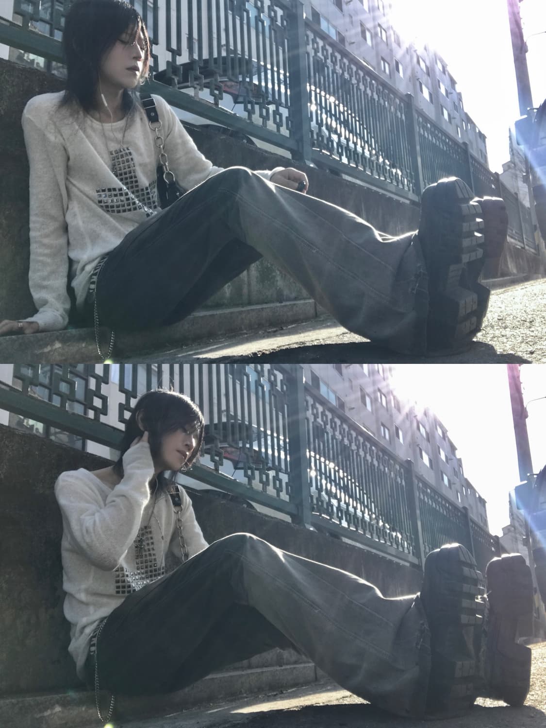 (2002)cross stud knit 상품이미지7