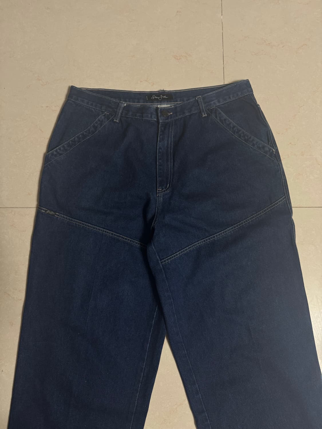 빈티지 sean john 션 존 더블니 상품이미지1