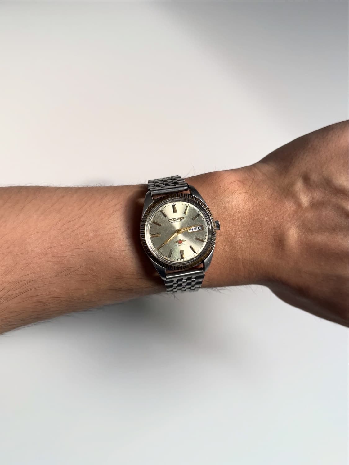 80s Citizen Automatic Metal Watch 상품이미지6
