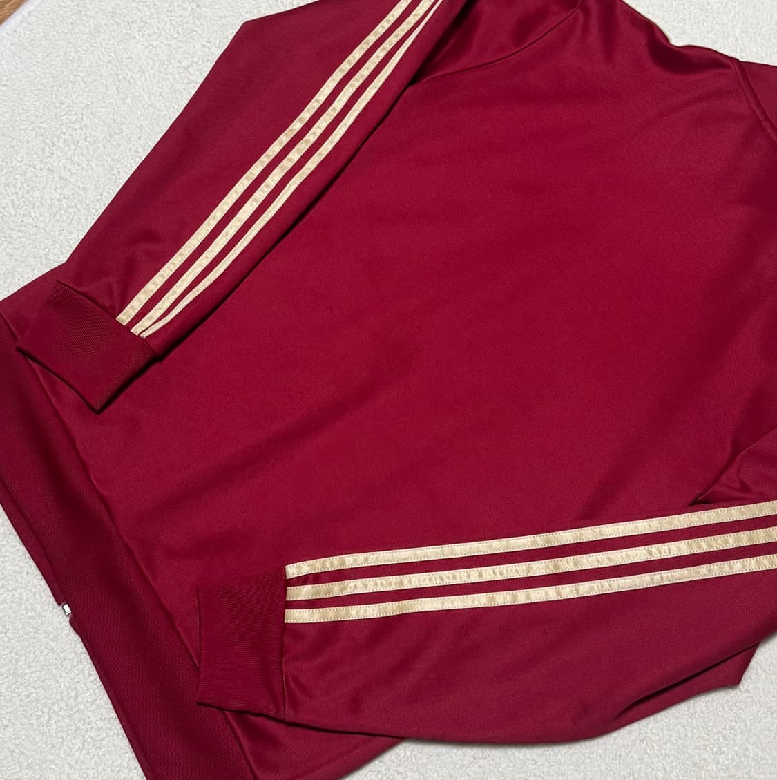 아디다스 딥레드 버건디 스페인 져지 상품이미지7