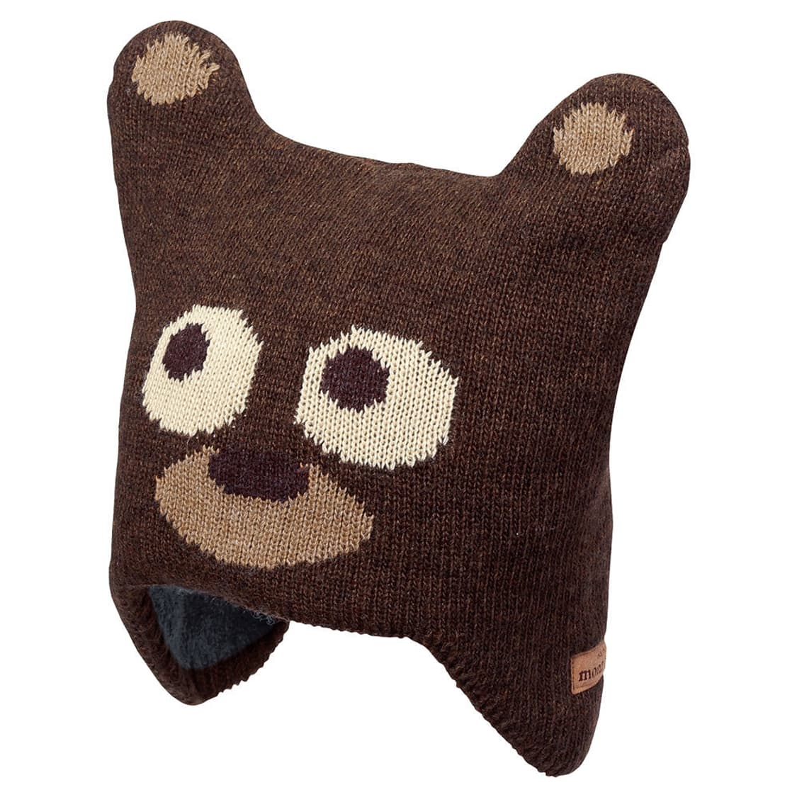 일본 montbell 몽벨 곰돌이  키즈 비니 46-50cm 새상품 상품이미지1