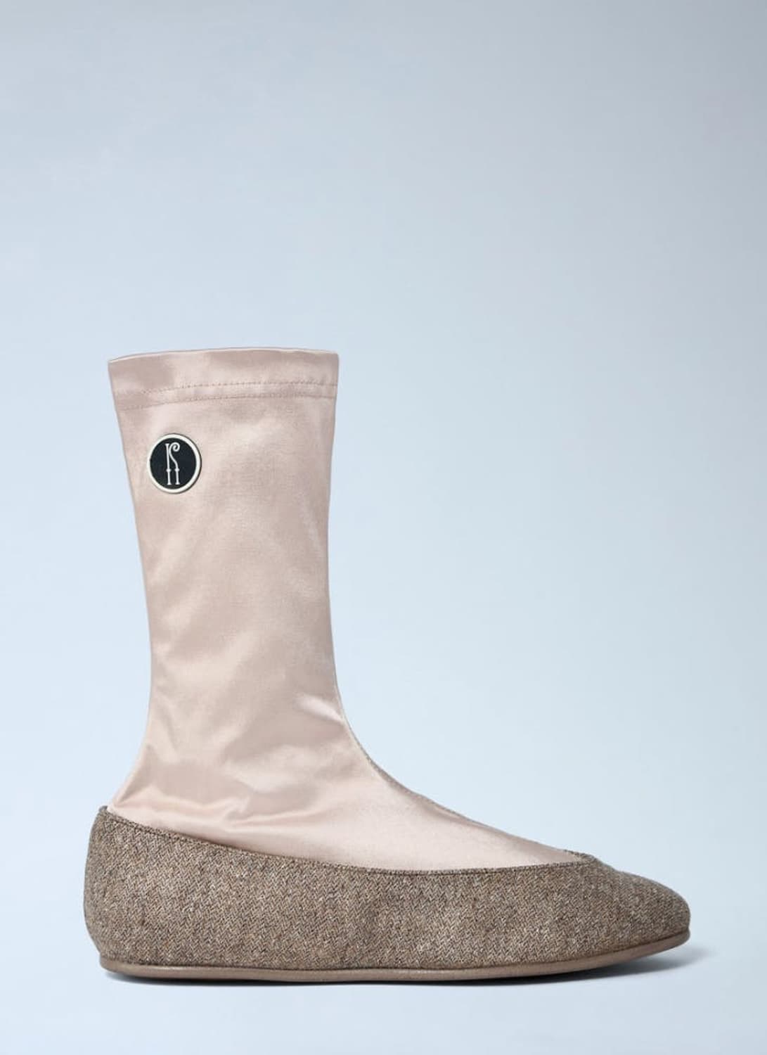 키코 Kiko Kostadinov 로우 발레리나 플랫 Beige 상품이미지1