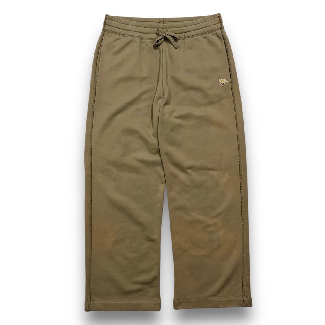 mejong kicheune Fox Cotton Beige Pants 상품이미지1