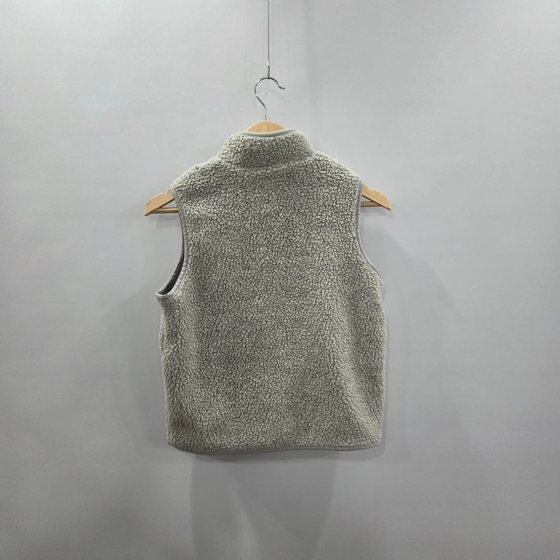 뉴발란스 키즈 양털 플리스 베스트 그레이 140/10/11 상품이미지5