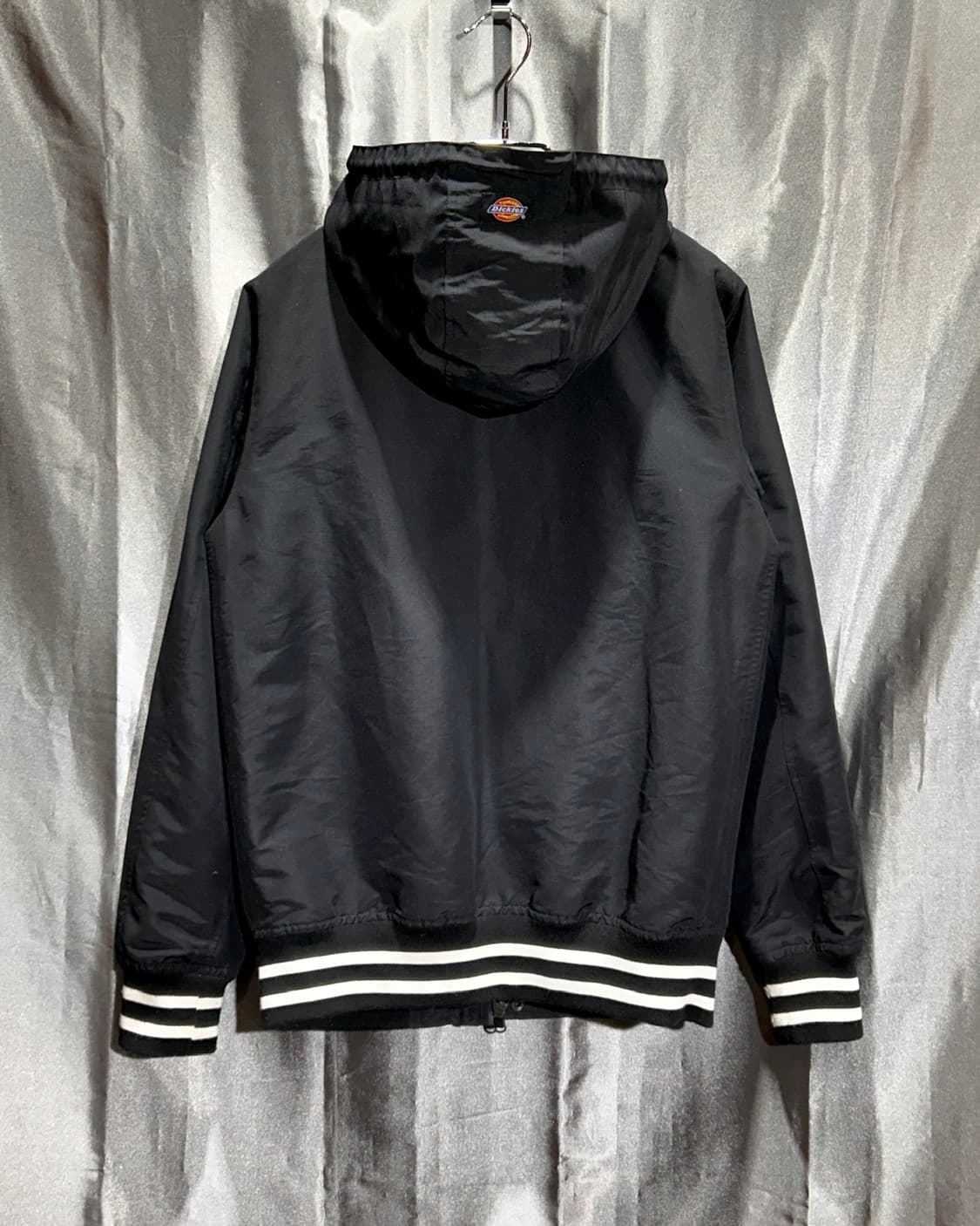 S 디키즈 화이트버튼 D로고패치 블랙 나일론 상품이미지3