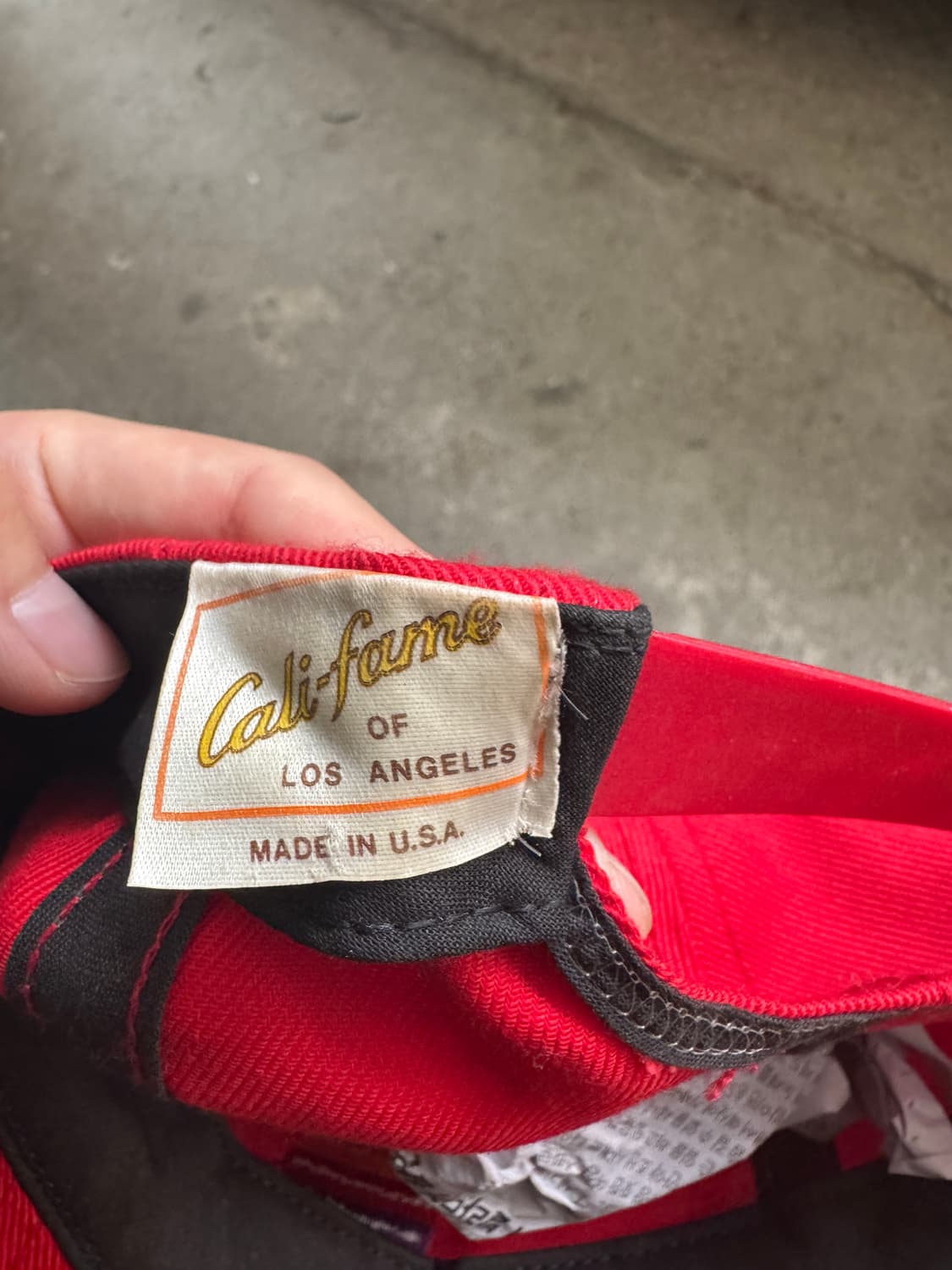 APPLE 애플 빈티지 캡 80s USA 상품이미지5