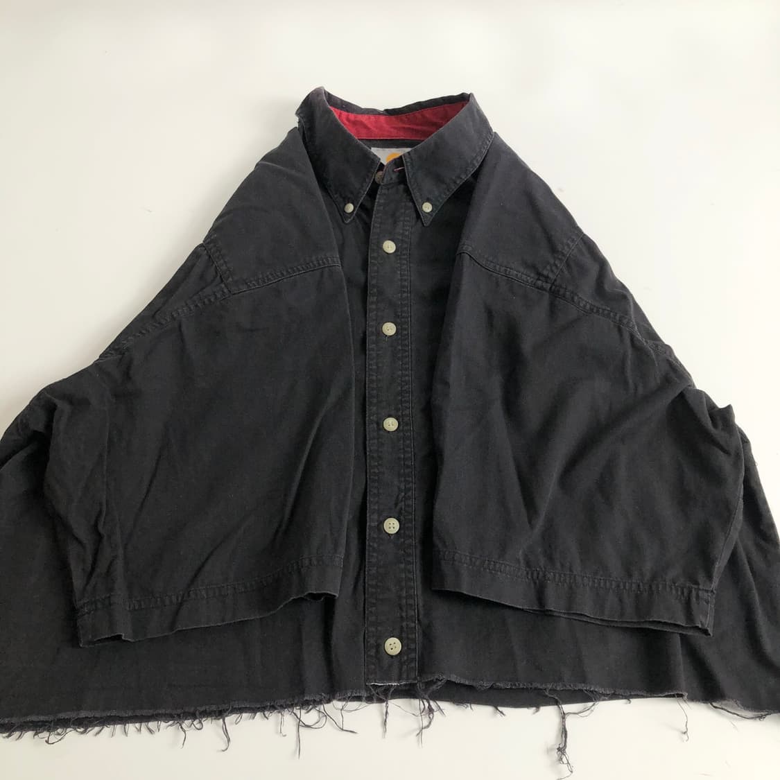 칼하트 커스텀 크롭 반팔 셔츠 L 상품이미지7