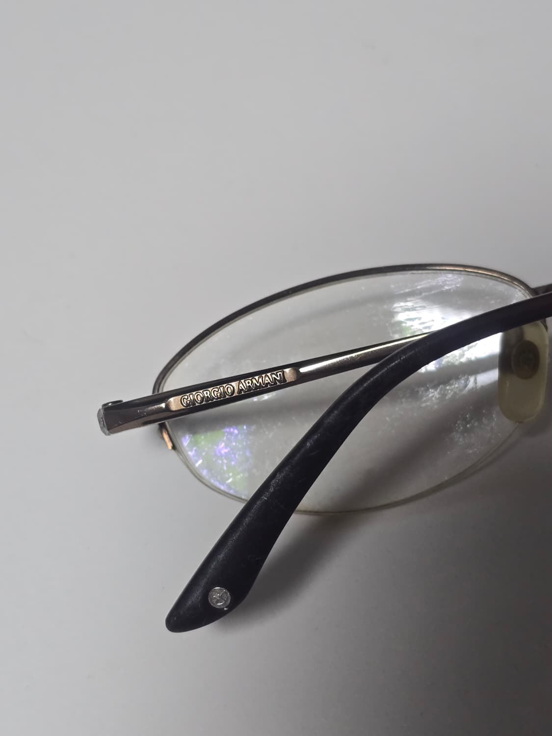 Giorgio Armani 조르지오 아르마니 반무테 긱시크 안경 상품이미지2