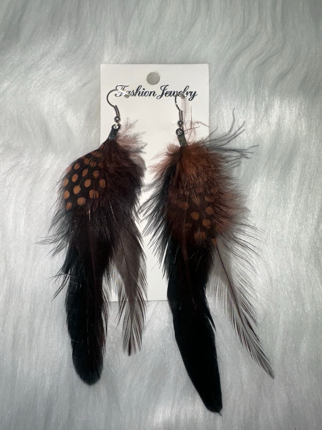 고스펑크 오리엔탈 깃털 귀걸이 상품이미지1
