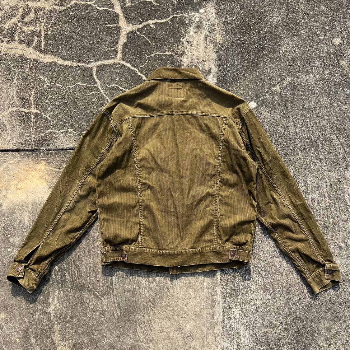 00‘s 리바이스 올리브 그린 코듀로이 자켓 상품이미지6
