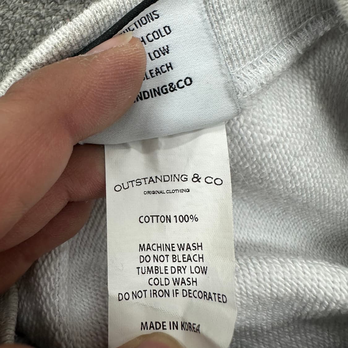 아웃스탠딩 스웻셔츠 상품이미지6