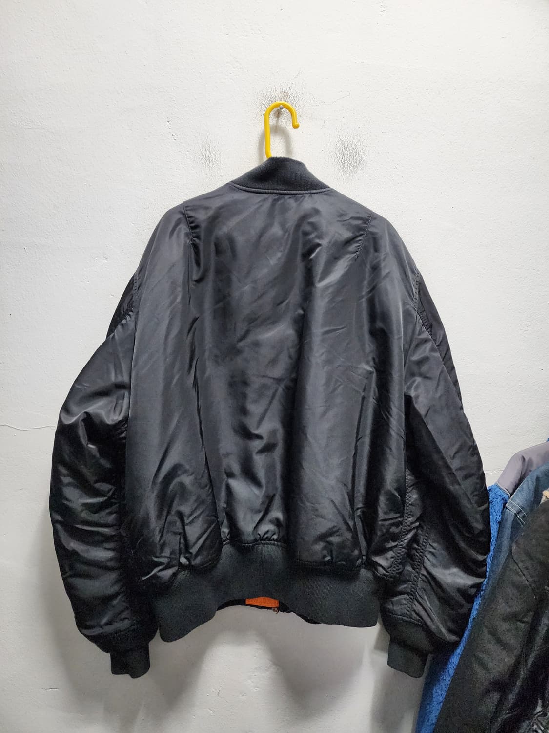 알파인더스트리 블랙 ma1 항공점퍼 XL 상품이미지2