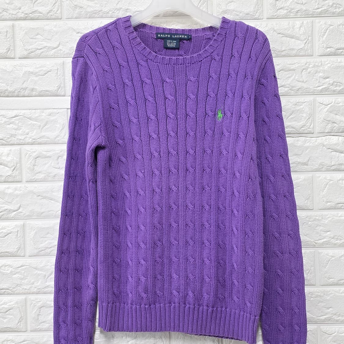 택포// 폴로랄프로렌 케이블 니트 M 상품이미지1