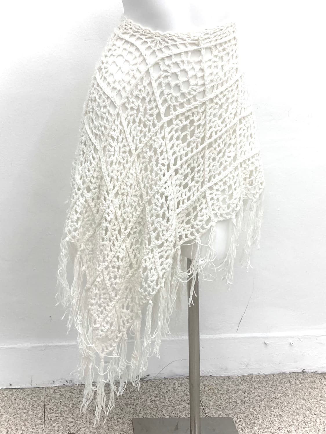 Ivory crochet Cape 상품이미지3
