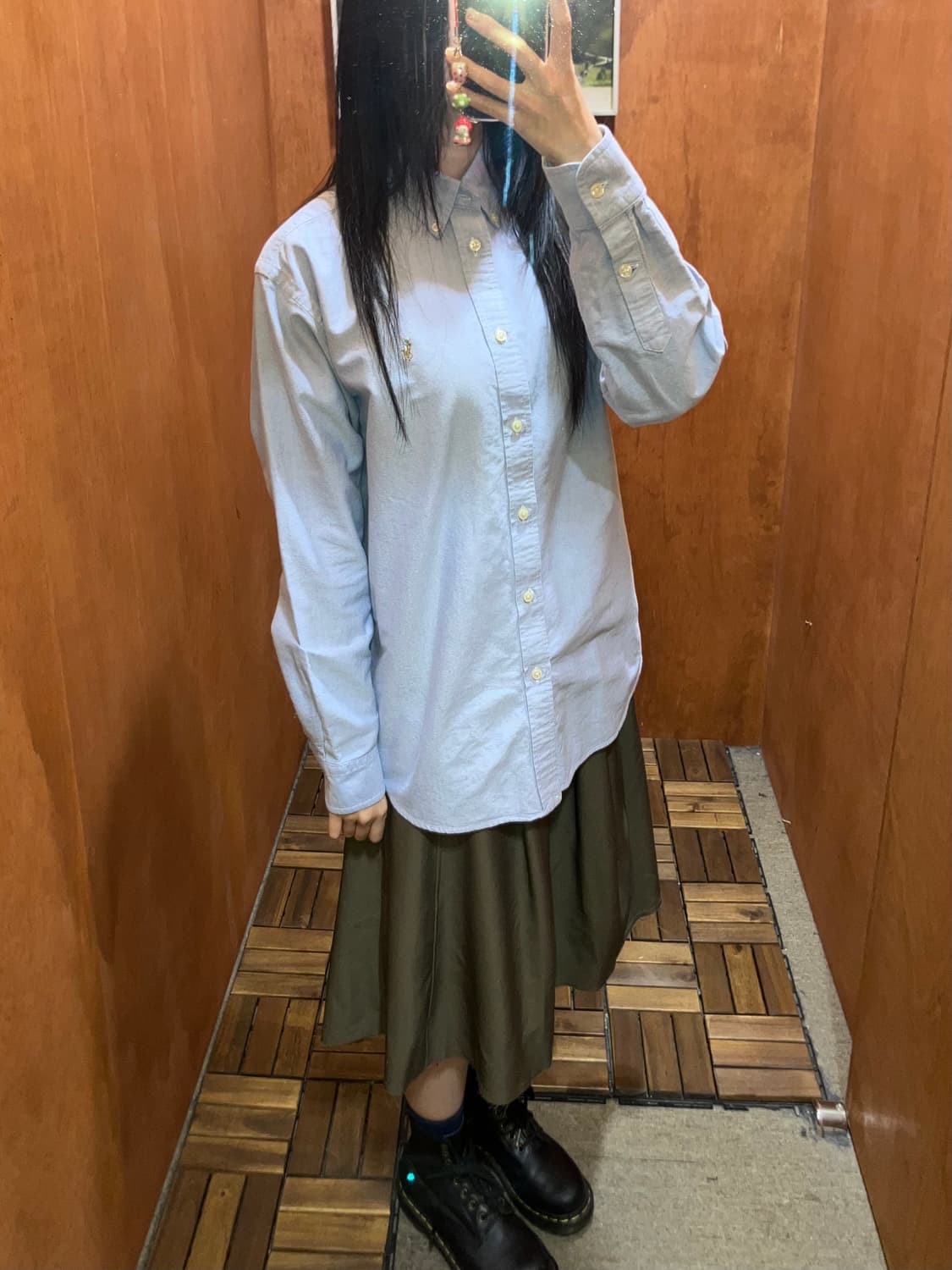 (16) POLO 폴로 랄프로렌 솔리드 셔츠 상품이미지1