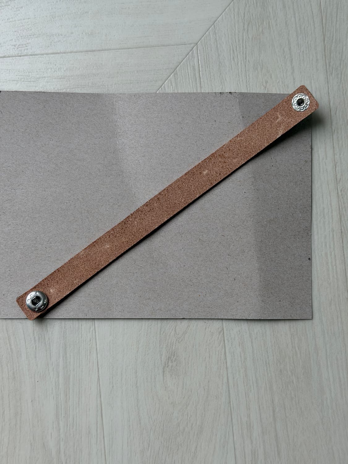 블레스 포토그래픽 레더 팔찌 (os) 상품이미지2