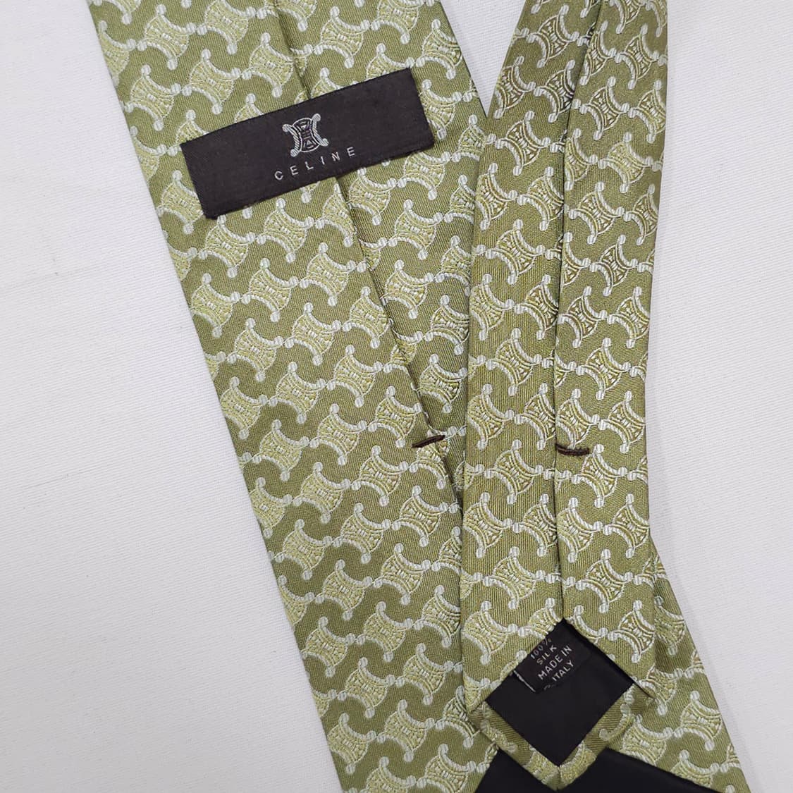 셀린느 모노 실크 넥타이 상품이미지3