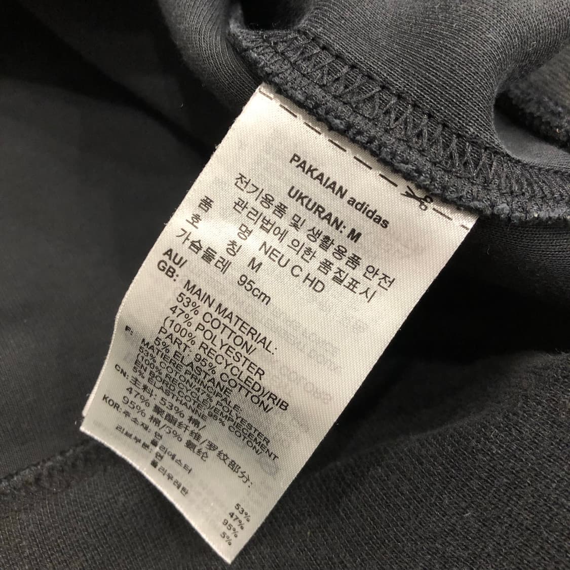 아디다스 오버핏 삼선 트레포일 후드티 상품이미지6
