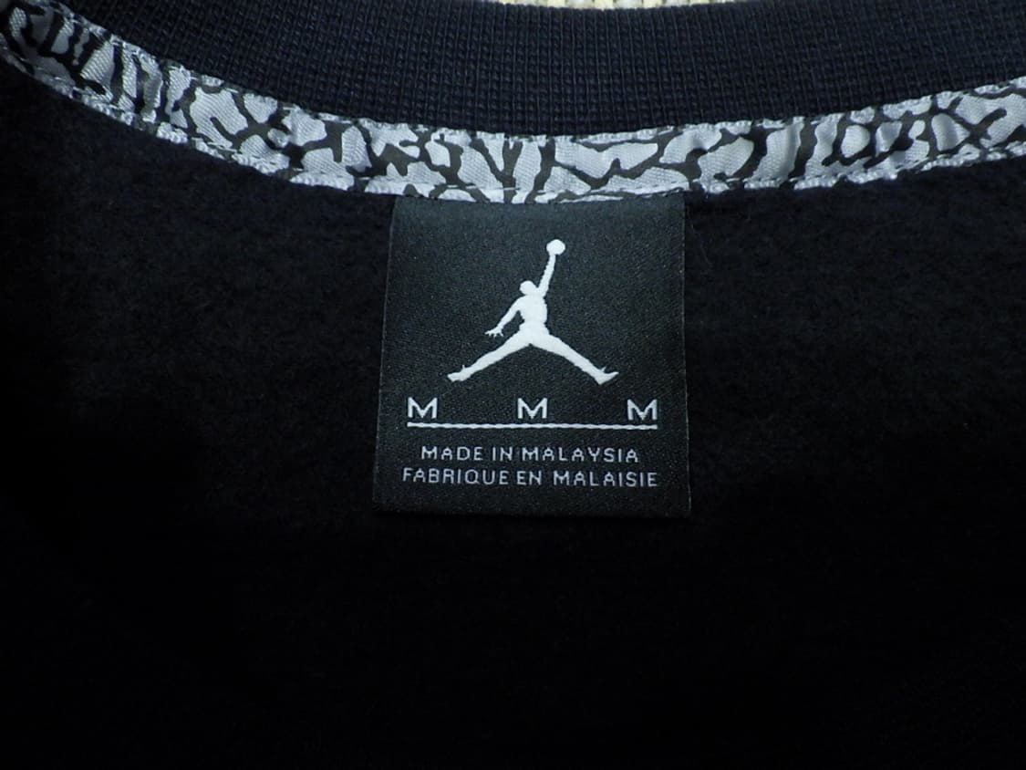 (L/100) 나이키 점프맨 브러쉬드 크루 688997-010 상품이미지5