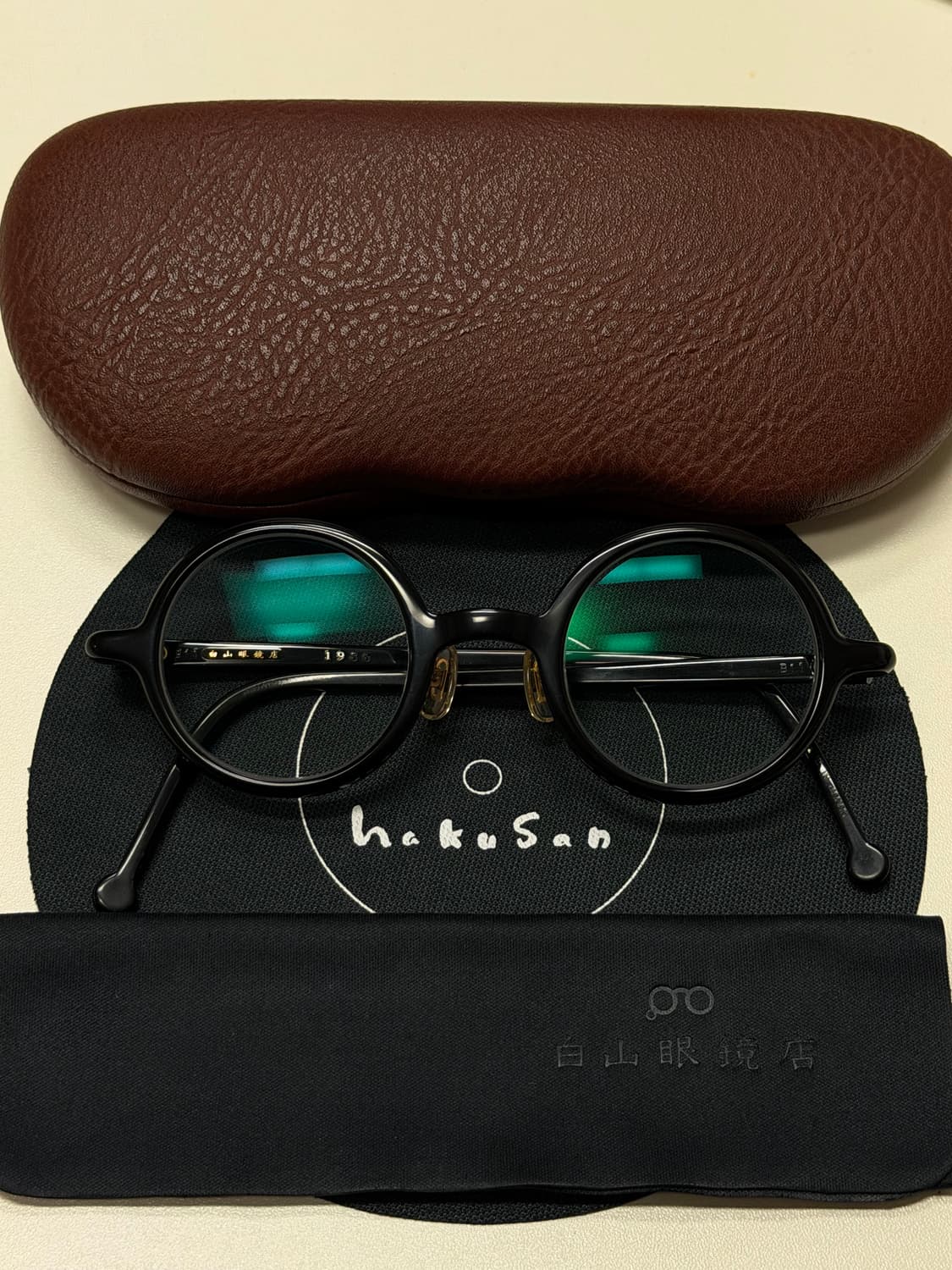 하쿠산메가네 백산안경 Round Classic 상품이미지1