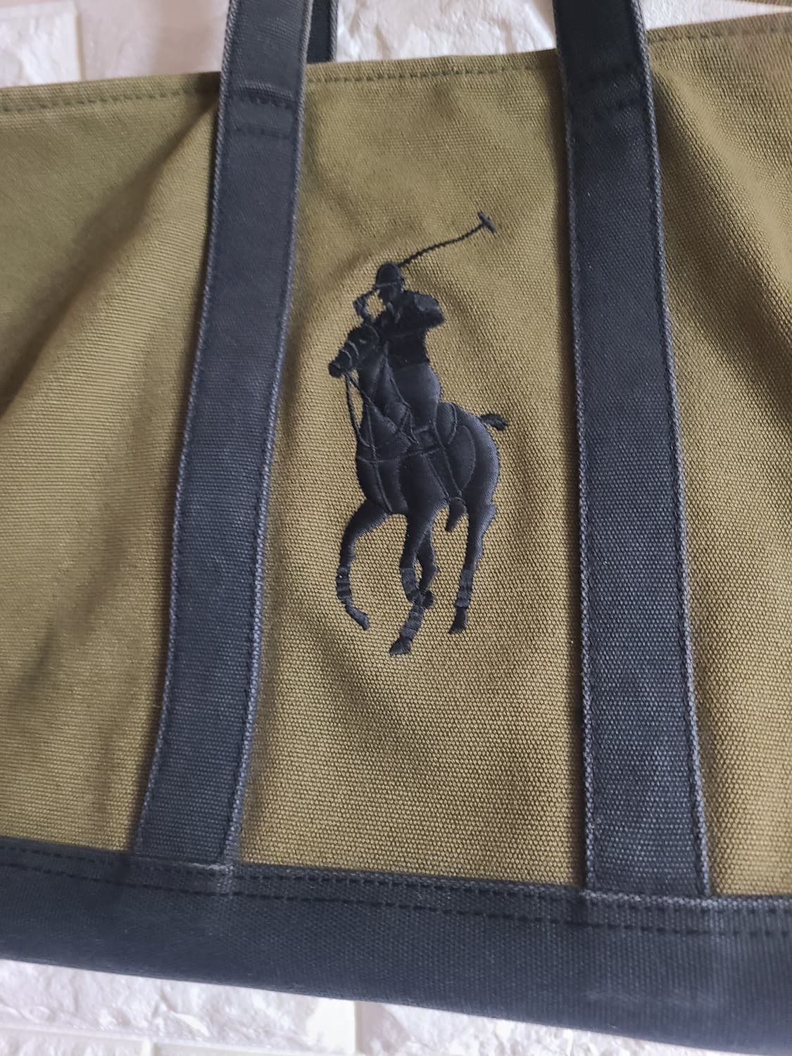 올드스쿨 폴로 빅포니 캔버스 토트백 상품이미지2