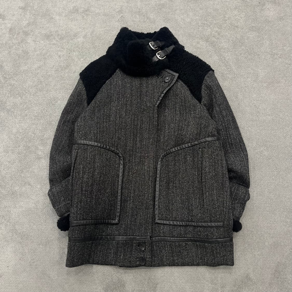 38 IRO 이로 양모 무스탕 상품이미지1